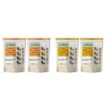 Neuherbs Organic Raw & Unroasted Pumpkin Seeds- 200 G (Pack of 2) & Neuherbs Raw Sunflower Seeds for Eating, Rich in Protein and Fiber : 200 G Pack of 2 - Fast Shipping to USA & Canada