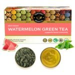 TEACURRY Watermelon Green Tea (1 Month Pack, 30 Tea Bags) - Natural Source of Vitamins and Antioxidants | Sweet Subte Flavor of Watermelon | 100% Natural - Fast Shipping to USA & Canada
