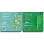 Teabox Detox Kahwa Green Tea 50 Teabags | Made with 8 Natural Ingredients | Helps Cleanse | Immunity Booster | Cold Relief & Teabox Organic Green Mint Tea 25 Teabags - Fast Shipping to USA & Canada