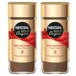 Nescafe Cap Colombia Instant Coffee Pack of 2 Jar, 2 x 100 g - Fast Shipping to USA & Canada