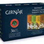 Girnar Instant Premix Chai - Variety Pack (36 Sachets) - Fast Shipping to USA & Canada