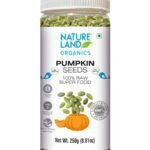 Natureland Organics Pumpkin Seeds (Raw) 250 GM - Fast Shipping to USA & Canada