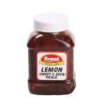 Roopak Pickle - Lemon Sweet and Sour, 400g Bottle - Fast Shipping to USA & Canada