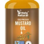 Holy Natural - The Wonder of World Holy Natural Cold Pressed Organic Mustard Oil 300Ml|For Hair, Body, Skin Care, Massage Oil - Fast Shipping to USA & Canada