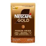 Nescafe Gold Freeze Dried Instant Coffee Bag Rich Aroma & Smooth Taste Golden Roasted Arabica Intensity 7, 3.53 Oz ? 100 G - Fast Shipping to USA & Canada