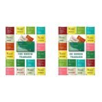 Teabox Green Tea Sampler Bags 100pcs (10pcs X 10 flavors) & Teabox Green Tea Sampler Bags 20pcs (2pcs X 10 flavors) - Fast Shipping to USA & Canada