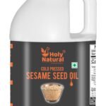 Holy Natural - The Wonder of World Holy Natural Cold Pressed Organic Sesame/Til/Gingelly Seed Oil(1000Ml),Extra Virgin,No Gmo,Edible Oil. - Fast Shipping to USA & Canada