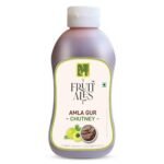 Dhampure Speciality Amla Gur Chutney, 400grams | Amla Jaggery Sauce | Amla Gur ki Khatti Chutney - Fast Shipping to USA & Canada