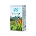 Natureland Organics CTC Tea 250 gm, 100% Organic Strong Black Tea - Fast Shipping to USA & Canada