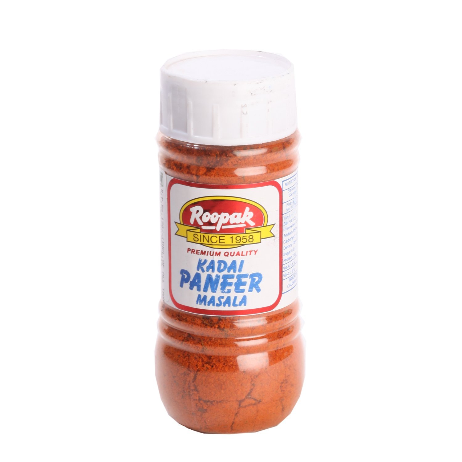 Version 1.0.0 Roopak Masala - Kadai Paneer, 100g Bottle - Fast Shipping to USA & Canada - Image 1