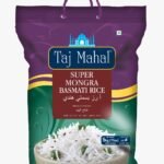 Taj Mahal Super Mongra Basmati Rice 5kg - Fast Shipping to USA & Canada