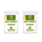 Heera Ayurvedic Research Foundation Amla Powder 400Gm (Pack of 2)|Indian Gooseberry Powder for Hair and Skin Care - Fast Shipping to USA