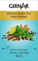 Girnar Green Tea, Desi Kahwa, 36 Tea Bags (36 Tea Bag (Pack of 4)) - Fast Shipping to USA & Canada