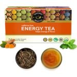 Teacurry Energy Tea (1 Month Pack | 30 Tea Bags) - Blend of Herbs for Energy | Get a Refreshing Start to your Mornings - Fast Shipping to USA & Canada