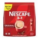 Nescafe 3 In 1 Instant Coffee Sticks Original - Best Asian Coffee Imported From Malaysia- Bag, 18 Gram - Fast Shipping to USA & Canada