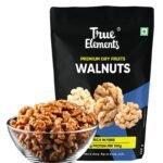 True Elements Walnuts Kernels 200g - 100% Clean and Natural Akhrot | Walnuts without Shell | Premium Dry Fruits for Healthy Diet - Fast Shipping to USA & Canada