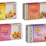 Haldiram's Nagpur Ladoo Combo (Pack of 4 - Besan Ladoo, Dry Fruit Ladoo, Boondi ladoo, Atta Ladoo 250 gm Each) - Fast Shipping to USA & Canada