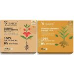 Teabox Organic Ashwagandha Green Tea 50 Teabags & Teabox Organic Turmeric Ginger Tulsi Green Tea 25 Teabags - Fast Shipping to USA & Canada
