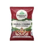 ORGANIC INDIA Rich in Protein and Dietary Fiber, Delicious in Taste, Hygienically Packed Kabuli Chana(White Chickpea)1Kg - Fast Shipping to USA & Canada