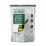 Neuherbs Unroasted Arabica Green Coffee Beans Powder | With Chlorogenic Acid | For Weight Loss Management (200 gm Powder) - Fast Shipping to USA