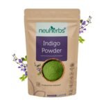 Neuherbs Indigo Powder 100g (Pack of 1) For Men & Women | Pure & Natural Powder for Colouring and Nourishing Hair | Cruelty & Paraben Free | With No Artificial Colour & Additives - Fast Shipping to USA & Canada