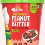 ALPINO High Protein Dark Chocolate Peanut Butter Crisp 1kg - Roasted Peanuts, Dark Chocolate, Whey Protein & Pea Protein ? 30g Protein, Gluten Free - High Protein Peanut Butter Crispy - Fast Shipping to USA