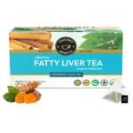 TEACURRY Fatty Liver Ginger Tea (30 Tea Bags, 1 Month Pack)-Helps With Fatty Liver Wellness, 60 Gms - Fast Shipping to USA & Canada