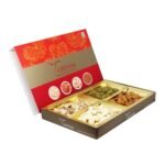 Tassyam Dry Gift Fruit Tray | Gift Hamper of Premium Cashew, Almond, Pistachio & Raisin 200g - Fast Shipping to USA & Canada