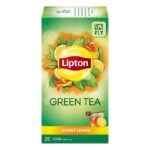 Lipton Honey Lemon Green Tea Bags, 25 Pieces - Fast Shipping to USA & Canada