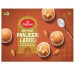 Haldiram's Mithas Ladoo - Dry Fruit Panjeeri Box, 400 Gram, Indian Sweets Diwali Gift Pack - Fast Shipping to USA & Canada