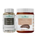 Neuherbs Ayurvedic T7 Test On [Approved by Ministry of AYUSH] For Men + Dark Chocolate Peanut Butter - Fast Shipping to USA & Canada