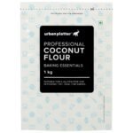 Urban Platter Coconut Flour, 1kg [Made with Coconuts from Tamil Nadu, Naturally Gluten-Free, Fiber-Rich, Paleo Friendly, Perfect for Baking, Making Cookies] - Fast Shipping to USA & Canada
