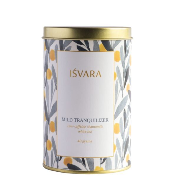 ISVARA White Tea - Mild Tranquilizer, Chamomile white tea, Boosts immunity, Excellent tummy soother, Anti-inflammatory properties and Chamomile white tea to calm your senses 40gm - Fast Shipping to USA & Canada