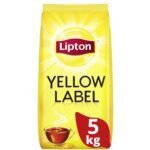 Lipton Yellow Label Black Classic Real Tea Leaves & Malty Aroma 5kg - Fast Shipping to USA & Canada