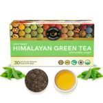 TEACURRY Himalayan Green Tea - 30 Pyramid Tea Bags | Himalayan Green Tea For Weight Management, Oral Health - Fast Shipping to USA & Canada