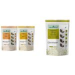 Neuherbs Organic Sunflower & Pumpkin Seeds Combo(Sunflower seeds 200g + Pumpkin seeds 200g) & Neuherbs Raw Unroasted Chia Seeds- 200 Gram - Fast Shipping to USA & Canada