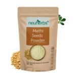 Neuherbs Methi Seeds Powder 200 grams (Pack of 1) For Men & Women | Pure & Natural Powder for Hair Growth and Nourishment | Cruelty & Paraben Free | With No Artificial Colour & Additives - Fast Shipping to USA & Canada