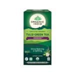 Organic India Tulsi Green Tea, Jasmine, 25 Tea Bags - Fast Shipping to USA & Canada