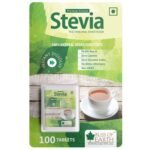 Bliss of Earth Stevia 100 Tablets Sugar free Pellets Zero Calorie Sweetener Diabetic and Keto Friendly Zero Calorie Keto Sweetener, Organic Quick Dissolve 99.8% REB-A Purity - Fast Shipping to USA & Canada
