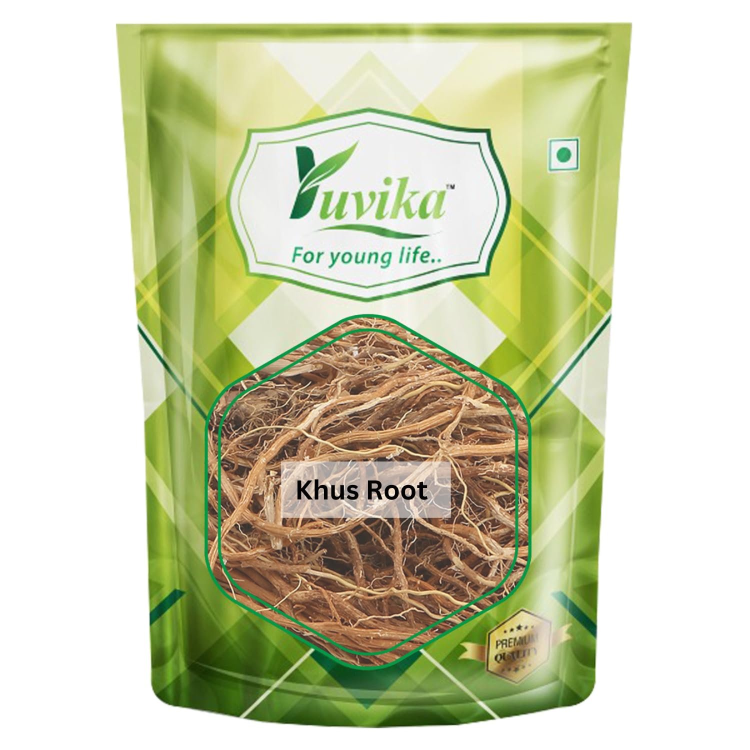 Version 1.0.0 YUVIKA Khus Root - Vetiveria Zizanioides (200 Grams) - Fast Shipping to USA - Image 1