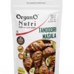 OrganoNutri Tandoori Masala | 100g | Reclosable Eco-Zipper Pouch - Fast Shipping to USA & Canada