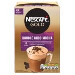 Nescafe Gold Double Choc Mocha Powder Pouch, 184 gram, Bag - Fast Shipping to USA & Canada