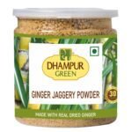 Dhampurgreen Ginger Jaggery Powder, 300G | Made With Real Dried Ginger | Chemical Free | Detox - Fast Shipping to USA & Canada