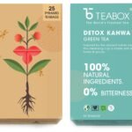 Teabox Detox Kahwa Green Tea 50 Teabags | Made with 8 Natural Ingredients | Helps Cleanse | Immunity Booster | Cold Relief & Teabox Organic Ashwagandha Green Tea 25 Teabags - Fast Shipping to USA & Canada
