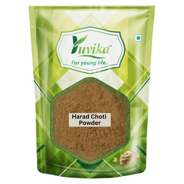 YUVIKA Harad Choti Powder - Kali Harad - Black Himej - Terminalia Chebula - Myrobalan 100 Grams - Fast Shipping to USA & Canada