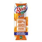 DABUR Real Activ 100% Orange Fruit Juice - 1L|No Added Sugars & Preservatives|Rich In Vitamin C|Goodness Of Best Oranges|Tasty, Refreshing & Energizing - Fast Shipping to USA & Canada