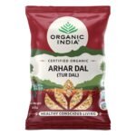 ORGANIC INDIA Organic Arhar Dal (Tur Dal) 500g (Pack of 1) - Fast Shipping to USA & Canada