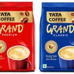 Tata Coffee Grand Premium Instant Coffee| 100g Pouch & Tata Coffee Grand Classic Instant Coffee| With Flavour Locked Decoction Crystals | 100g Pouch - Fast Shipping to USA & Canada