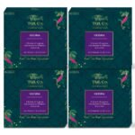 TGL Co. The Good Life Company Geisha Green Tea Bags/Loose Tea Leaf (16 Tea Bags) Pack of 4,128 gram - Fast Shipping to USA & Canada