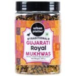 Urban Platter Traditional Gujarati Royal Mukhwas, 300g (Mouth Freshener | Digestive | After-Meal Snack | Rich in Fibre) - Fast Shipping to USA & Canada